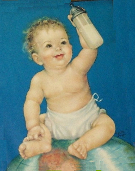 Acqua Magica Charlotte Becker P6 Babies & Milk Bottle